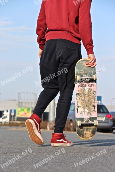 Boy Man Go Skateboard Style