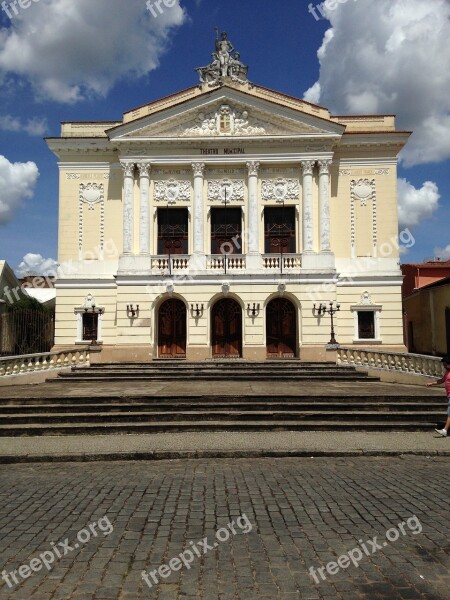 Theatre Minas Brazil Old City Old