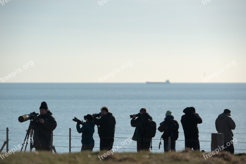 Photographer Telephoto Lenses In Action Photograph Bird Photography