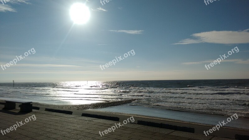 Sea Sun Beach North Sea Norderney