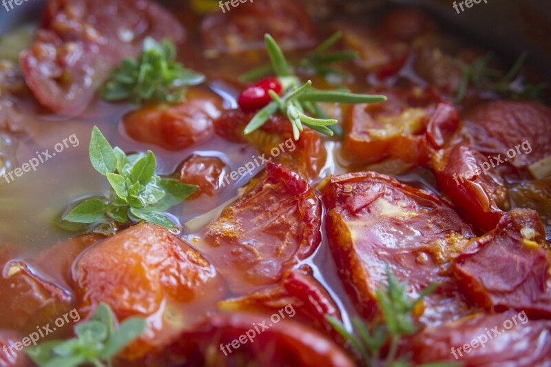 Tomato Soup Dish Natural Food Luncheon A Healthy Diet