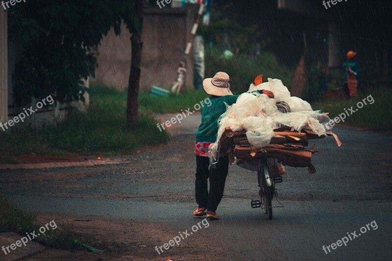 Vietnam Women Labor The Countryside Free Photos