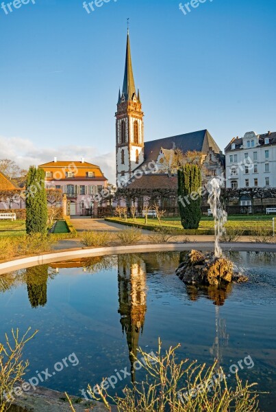 Darmstadt Hesse Germany Prince Georgs-garden Garden