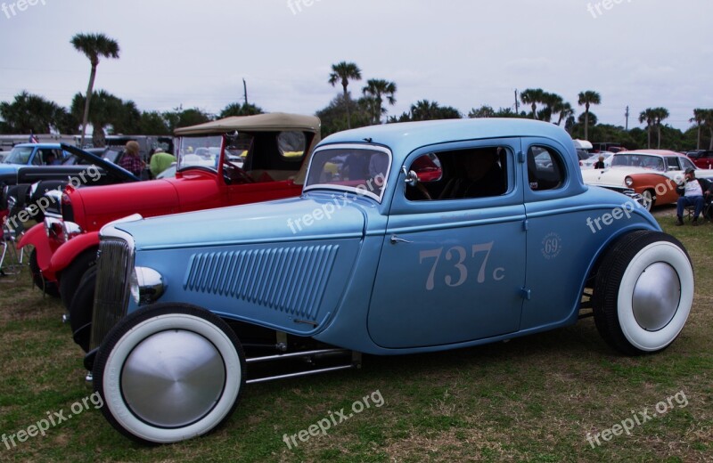 Car Antique Ford Vintage Old