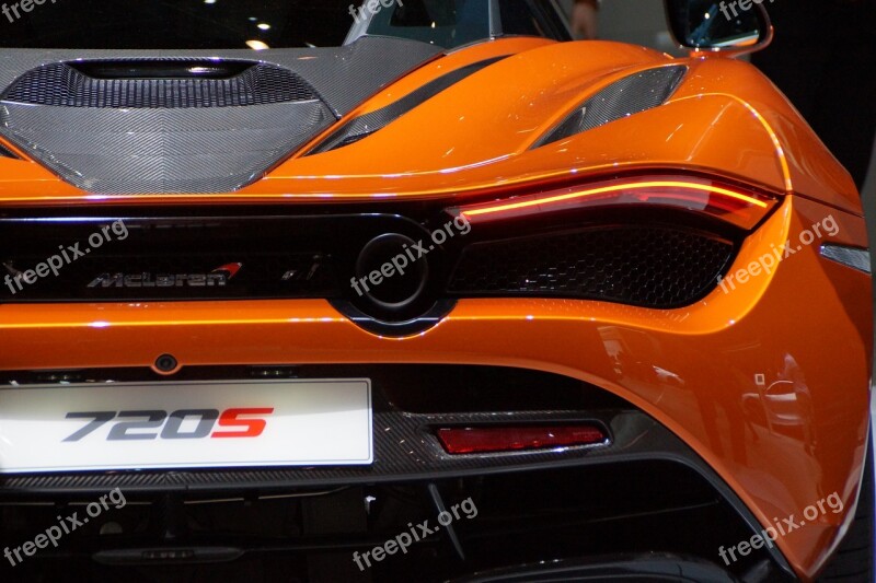 Iaa Exhibition Mclaren 720s Tail Light