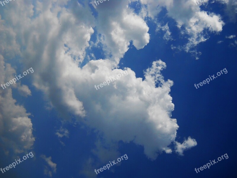 Sky Clouds Skyline Cloudscape Wallpaper