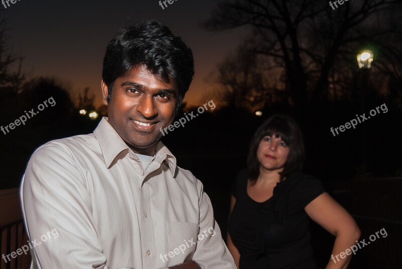 Couple Engagement Pictures Interracial Indian Man White