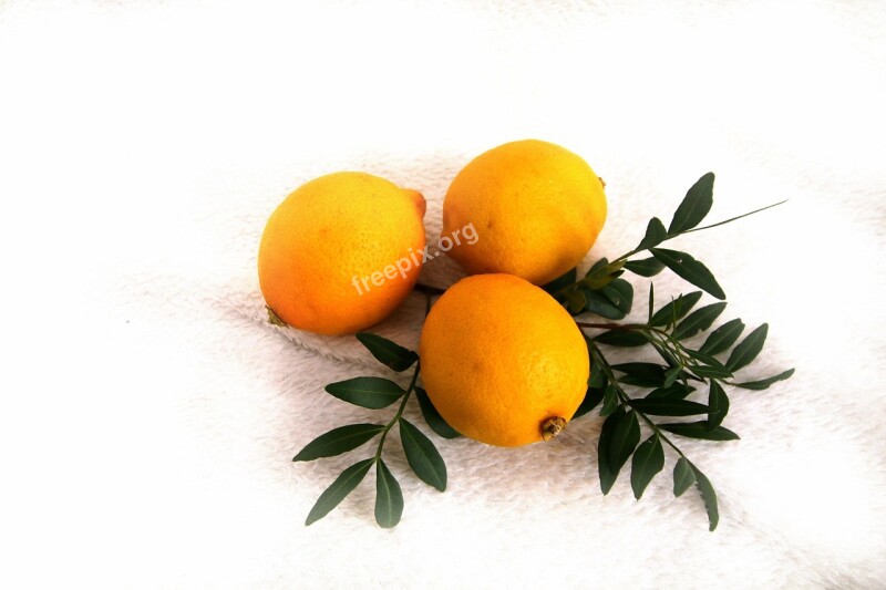 Lemon Lemons Odor Food Aroma