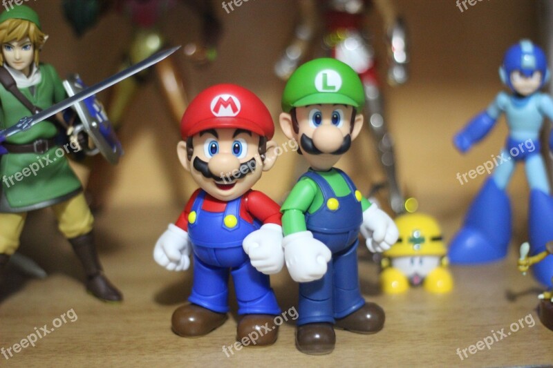 Mario Luigi Nintendo Toy Collection