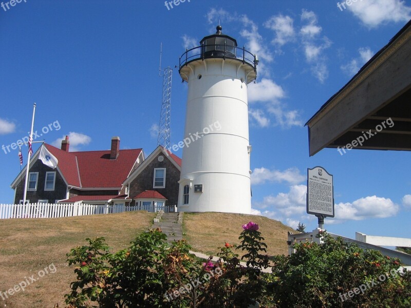 Cape Cod Lighthouse Seashore Free Photos