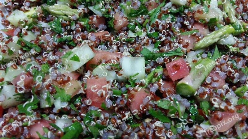 Tabbouleh Quinoa Lunch Free Photos