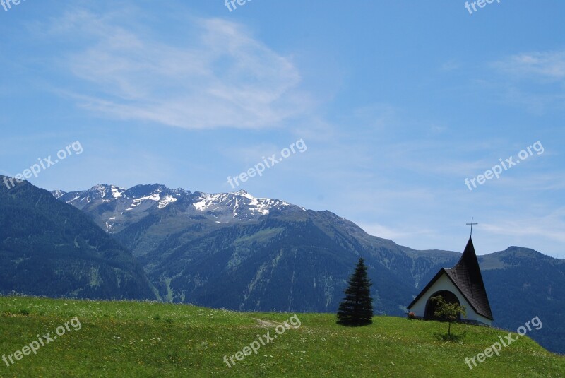 Church Alps Mountain Climbing The Nature Of The