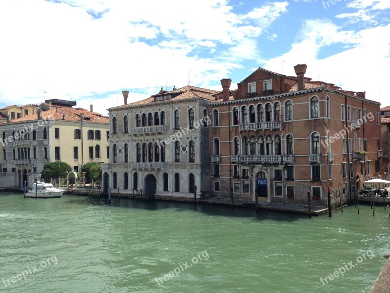 Venice Channels Water City Italy