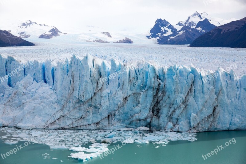 Alaska Iceberg Glacier Climate Frozen