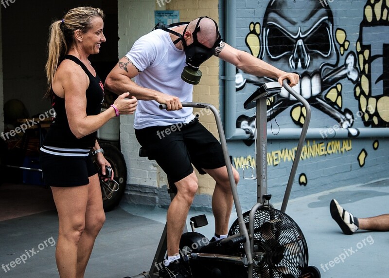 Gas Mask Aerodyne Bike Crossfit Gasmask Fitness