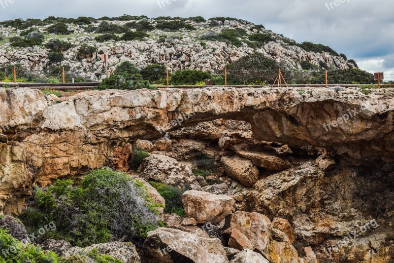 Erosion Cliff Landscape Nature Geology