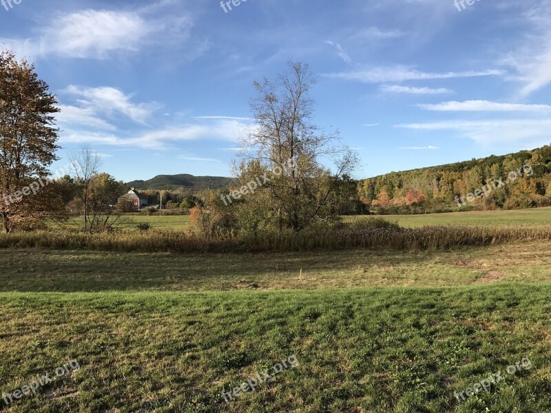 Open Field Grass Sky Free Photos