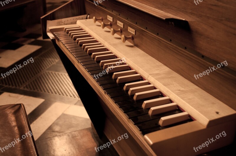 Organ Music Musical Instrument Church