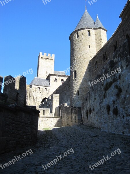 Carcassonne Castle Forte Medieval Castle Medieval