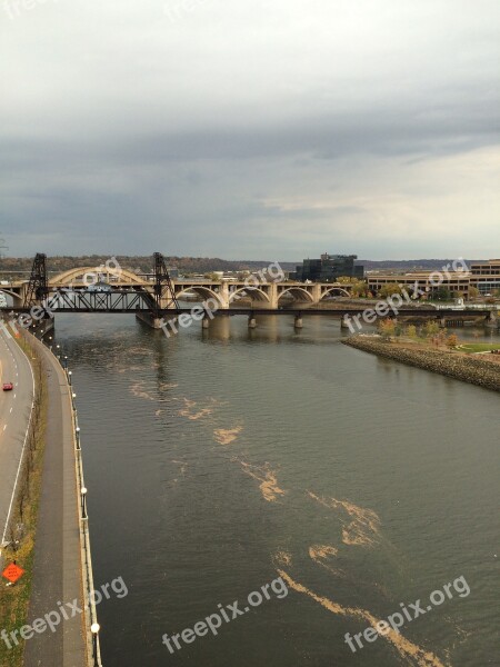 Mississippi River Minneapolis Minnesota River Bridge