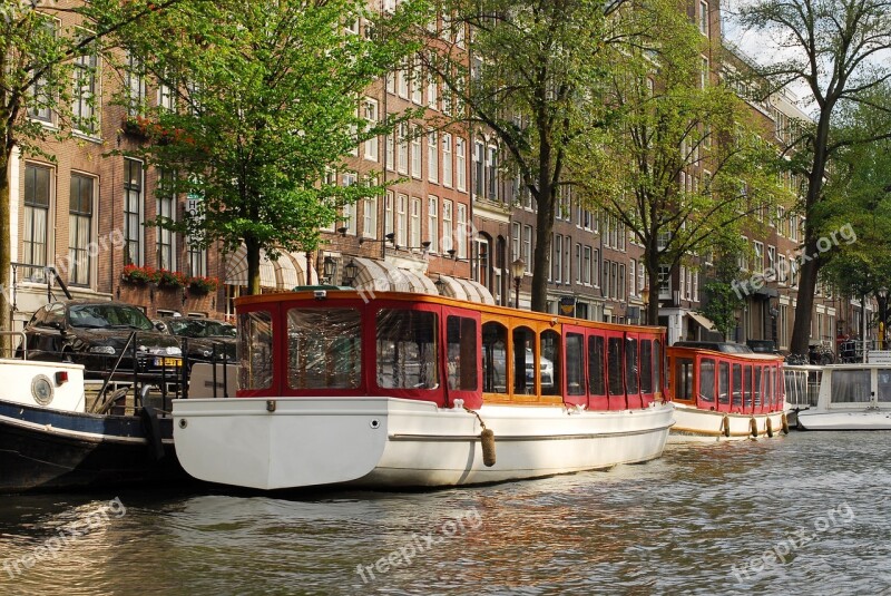 Amsterdam Canal Netherlands Channel Holland