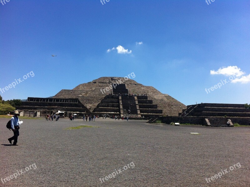 Teotihuacan Ruins Mexico Free Photos