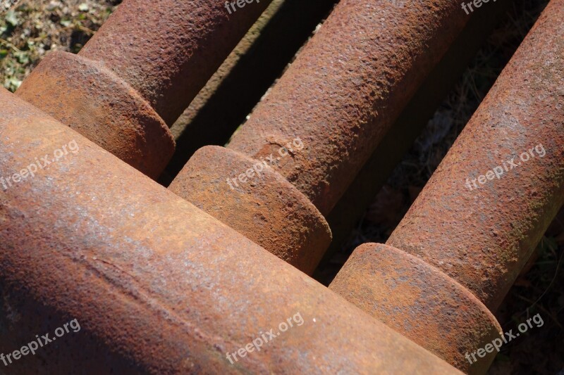 Rusted Pipe Rusty Metal Joint