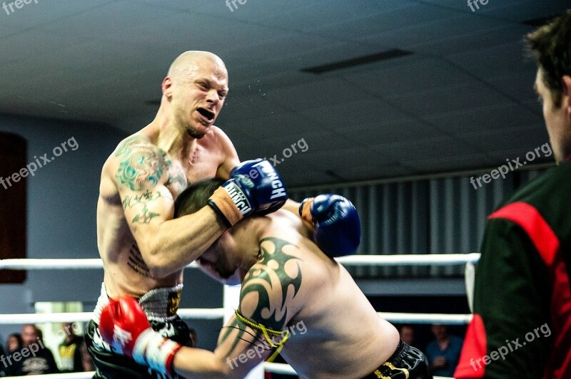 Muay Thai Fight Kickboxing Boxing Thailand