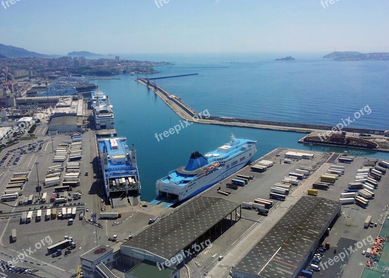 Marseille Port Mediterannee Paca Boat