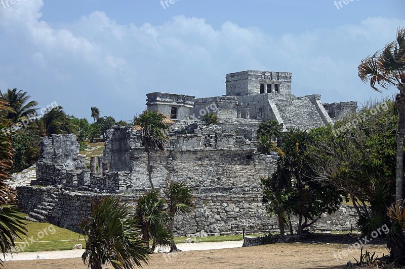 Tulum Maya Mexico Yucatan Ancient