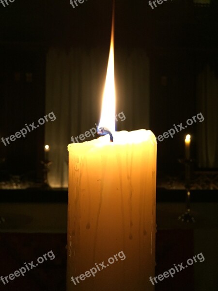 Candle Paschal Candle Easter Candle Fire Resurrection