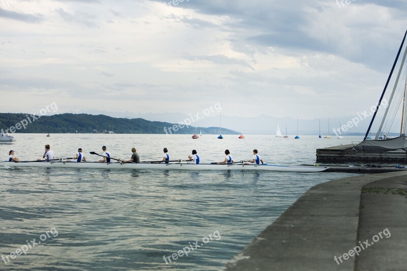 Rower Roller Coaster Rowing Eighth Rower Eighth Germany