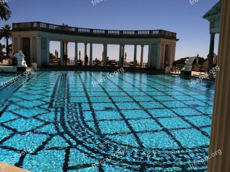 Hearst Castle Pool Swimming Classic State Park