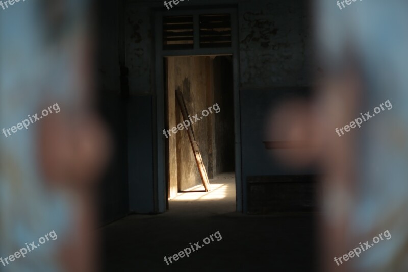 Doorway Old House Evening At Home Wood Home