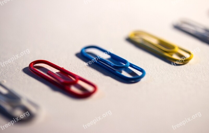 Clamp Paper Clips Metal Brackets Holder Office