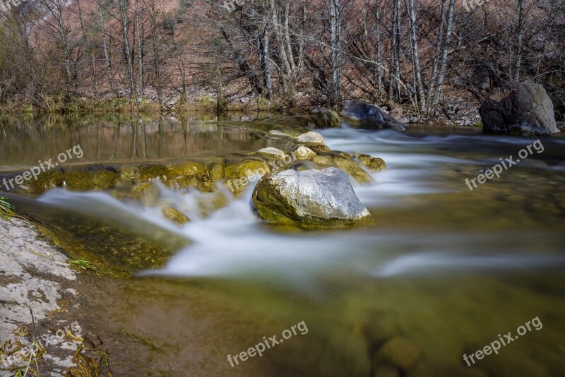 Fossil Creek River Park Arizona Rock