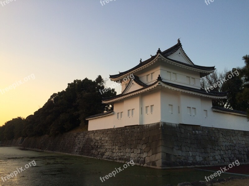 Japan City Nijo Castle Kyoto Ping Cheng Japanese-style Palace