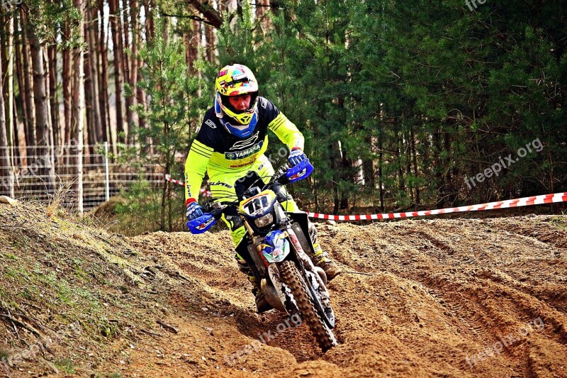 Motorcycle Enduro Motocross Race Motocross Ride