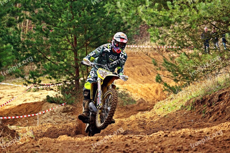 Motocross Motorcycle Sand Race Enduro