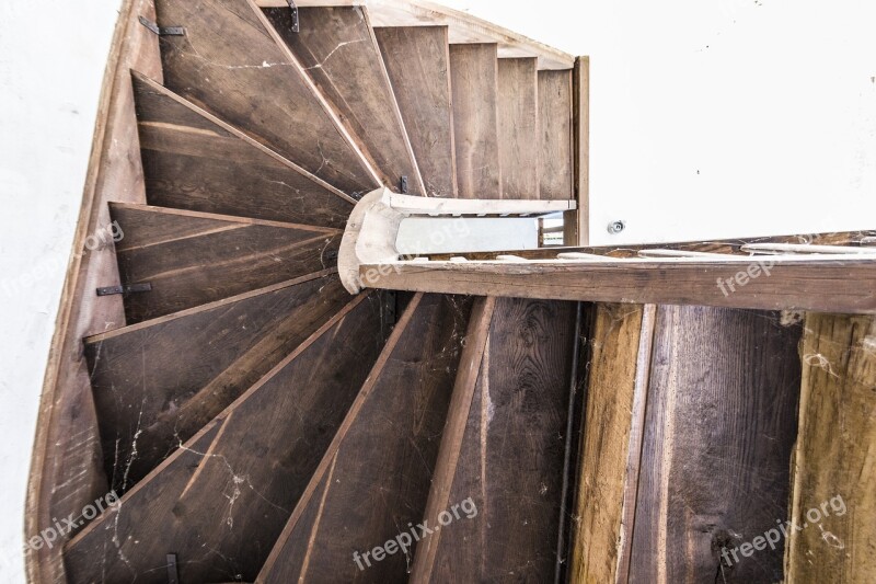 Stairs Wood Pforphoto Railing Gradually