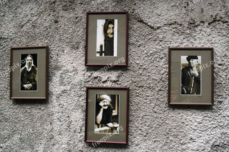 Pictures Wall Old People Characters Free Photos