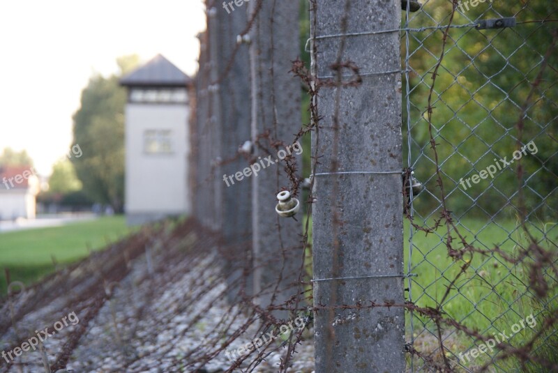 Justice Integration Burglar Dachau Concentration Camp Electric Fence