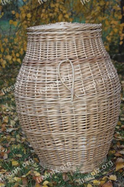 Basket Wicker Laundry Basket Graze Craft Work