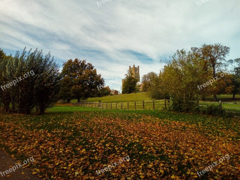 Elle Way England Abbey Autumn Church