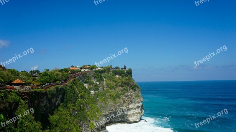 Bali Uluwatu Indonesian Travel Tradition