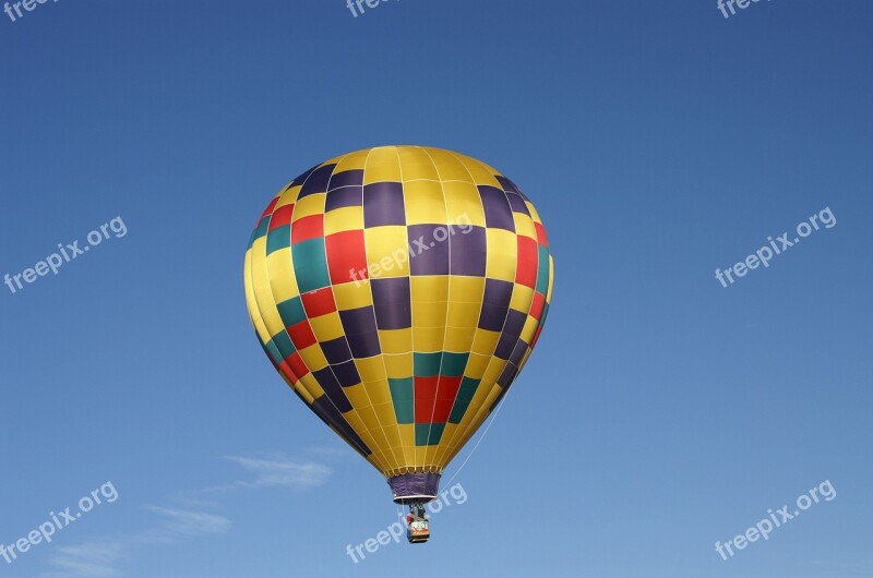 Hot Air Balloon Balloon Festival New Mexico Sky Outdoors