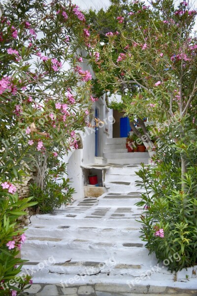 Greece Island Door Tinos Pyrgos