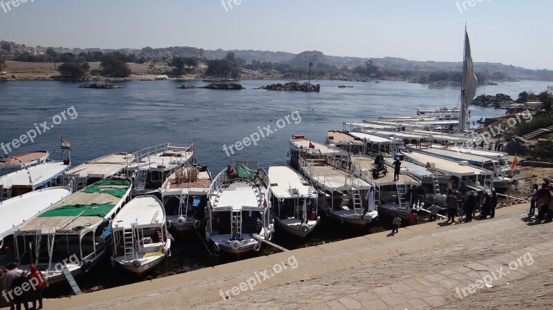 Ceiling Boat Aswan Luxor Egypt Boats