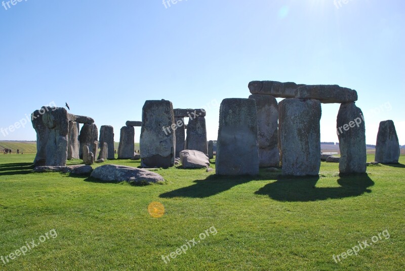 Stone Henge Stonehenge Wiltshire Standing Stones Mystical