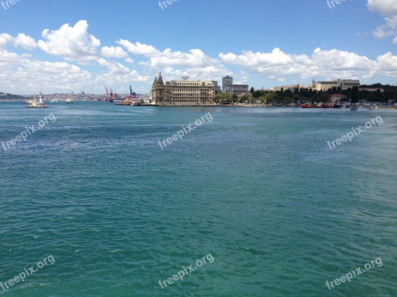 Haydarpaşa Marmara Sea Istanbul Turkey Sea